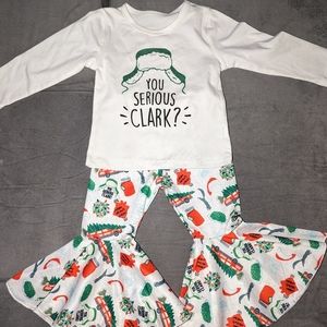 Never worn Christmas flare outfit